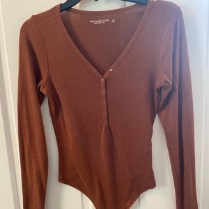 Abercrombie and Fitch Soft A&F Collection Bodysuit